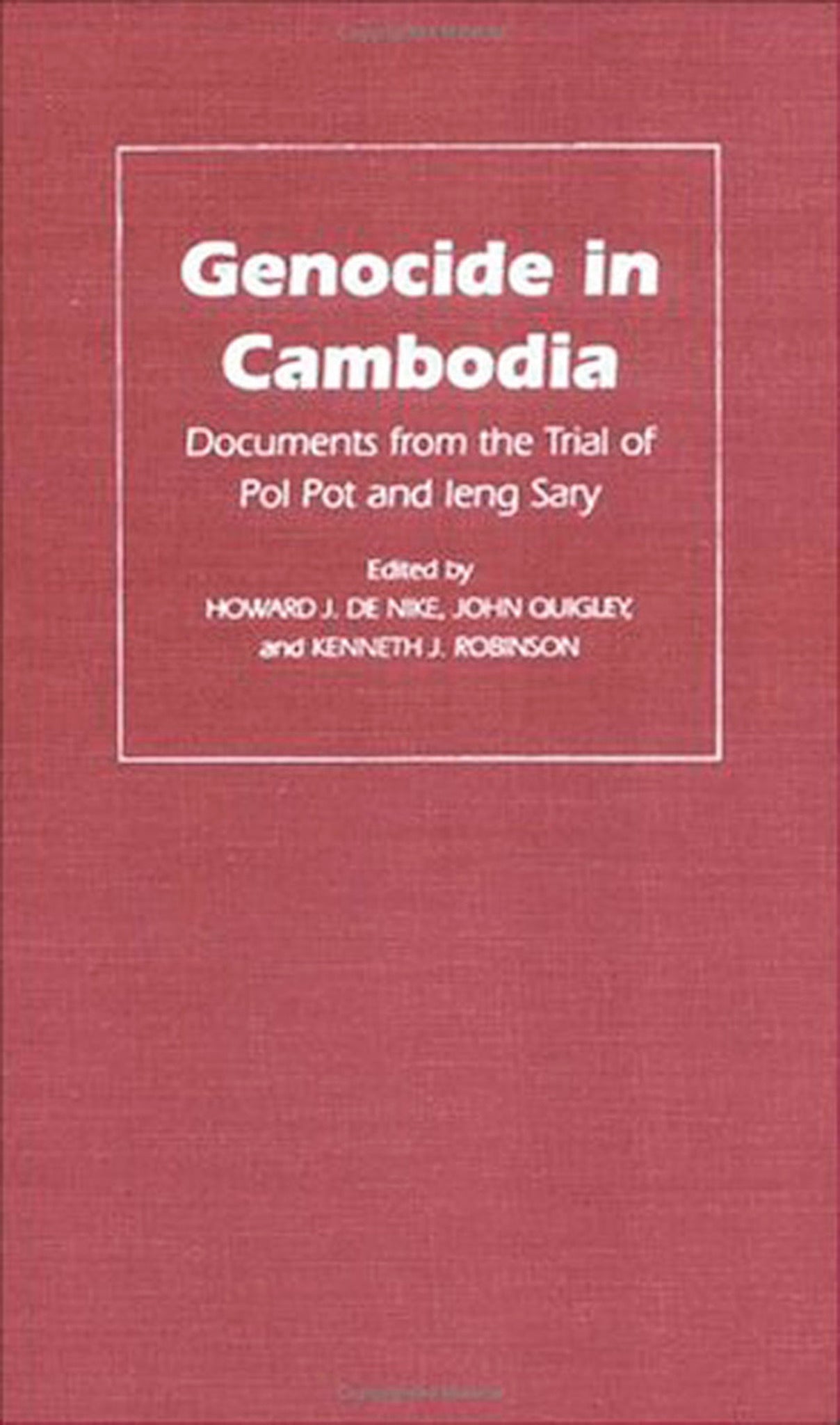 Genocide in Cambodia